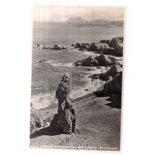 THE CAVE ROCK, ULLAPOOL,WESTERN ROSS, SCOTLAND unused vintage postcard J B White