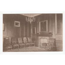 Lord Darnley's Bedroom Holyrood Palace Postcard H2