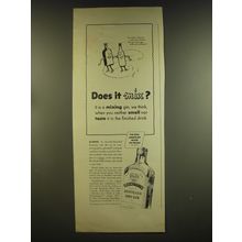 1937 Fleischmann's Distilled Dry Gin Ad - Does it mix?