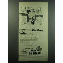 1949 Air France Ad - No matter where you're going in Europe