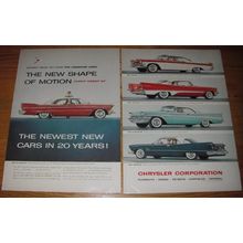 1957 Chrysler Cars Advertisement - Plymouth, Dodge, De Soto, Chrysler, Imperial