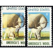 1423, Mint NH 6¢ Dramatic Color Shift Error With Normal - Stuart Katz