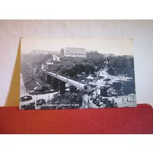 ENTRANCE TO SPA, SCARBOROUGH, YORKSHIRE used antique postcard 1906 pm =