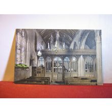 CHURCH, MARY TAVY, nr. TAVISTOCK DEVON unused antique postcard =