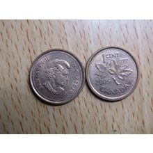2006 Queen Elizabeth 1 Cent Canada Coin