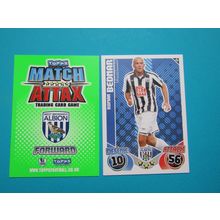 304. Roman Bednar - West Brom - Match Attax 2010/11 Football Card EF1