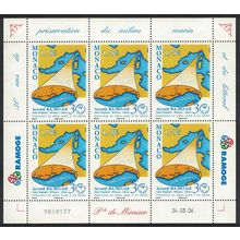 Monaco Anniversary of RAMOGE Sheetlet of 6v 2006 MNH SG#2758 MI#2801