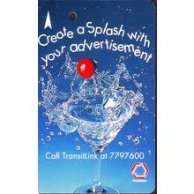 Create A Splash With Your Advertisement S'pore Transitlink Train/Bus Card