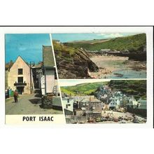 Cornwall PORT ISAAC Multi-View Postcard by Photo Precision (PLC998)