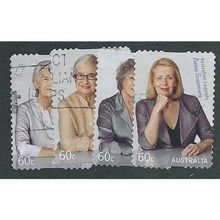 AUS 2011 SET (S/A) 'AUSTRALIAN LEGENDS -'(4v) FINE USED (EBID36-778)