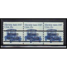 1906a 17c Electric Auto Very Fine MMH Dry Gum PNC 5A/3 PA2405