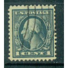 Used 498 1c George Washington Fine A10416