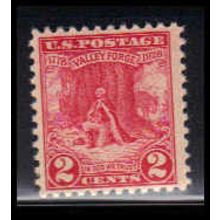 645 2c Valley Forge Just Clears MNH O1192