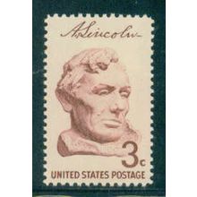 1114 3c Abraham Lincoln Fine MNH MA0204