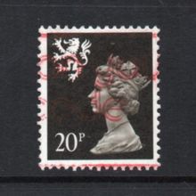 Scotland - 1971-93 - 20p Brownish Black (sg S64) Used