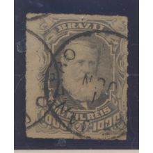 Brazil Stamp Scott #77, Used, City/Date Cancels