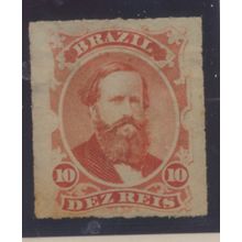 Brazil Stamp Scott #61, Unused, No Gum