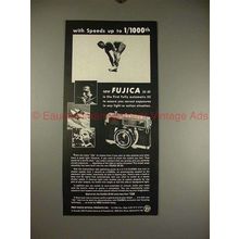 1961 Fuji Fujica 35 EE Camera Ad - Speeds Up to 1/1000!