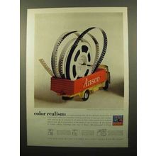 1961 Ansco Anscochrome Film Ad - Realism
