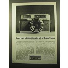 1961 Ansco Anscoset Camera Ad - You're Better