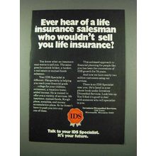 1973 IDS Investors Diversified Services Ad - Salesman