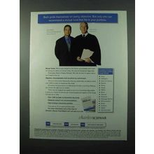 2001 Charles Schwab Investments Ad - Being Objective