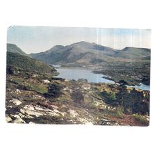 THE SNOWDON MASSIF used postcard postmark 1967 J Arthur Dixon Wales 504 =