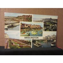 multiview, BRIDLINGTON, YORKSHIRE used postcard 1971 pm =