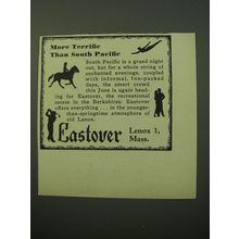 1950 Eastover Resort Ad - More terrific than South Pacific