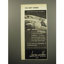 1951 Harvey Probber Sert Series Sofa Ad - Individualized modern