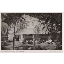 Garmisch Partenkirchen Cafe Kneifinger Old Restaurant German Postcard