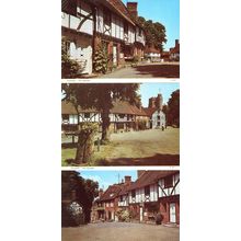 Chilham Kent The Square 3x Postcard s