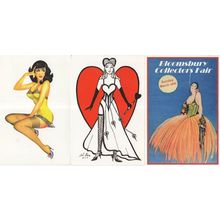 Glamour Costume 3x Fantasy Advertising Painting Postcard s