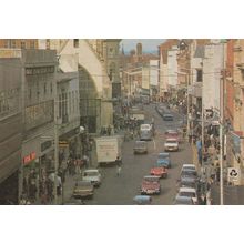 Removals Van At Natwest Bank Gloucester Cross Postcard