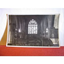 PARISH CHURCH, KENDAL, CUMBRIA used antique postcard. 1908 pm =