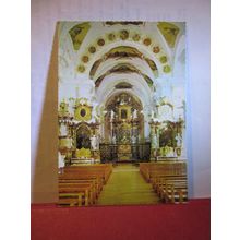 ALTAR, ABBEY OF St. PETER, SCHWARZWALD, BLACK FOREST, GERMANY, unused postcard =