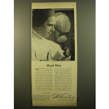 1961 Williamsburg Virginia Advertisement - Head Man