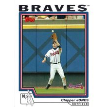 2004 Topps Chipper Jones #390 Atlanta Braves (528)