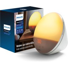Philips Smartsleep Wake-Up Light, Colored Sunrise and Sunset Simulation, 5 Natur