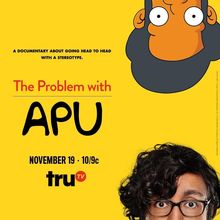 THE PROBLEM WITH APU (2017) 2 Poster Canvas Movie Film Print A0 A1 A2 A3 A4 A5 A