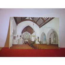 ST BRYNACH CHURCH, NEVERN, PEMBROKESHIRE unused vintage postcard =