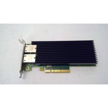 Silicom PE210G2I40-T x540 Intel Chip 10Gig Ethernet PCIe Network Adapter L/P