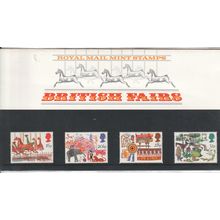 GB stamps 1983 Presentation Pack - SG 1227-1230 - British Fairs
