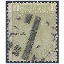 1877 SG153 4d Sage-Green Plate 16 Good/Fine Used "DJ"
