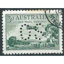 Australia 1929 O119 3d Green AIR SERVICE Very Fine Used .. ..