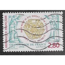 FRA 1994 2.80F 'GRAND LODGE OF FRANCE' FINE USED (EBID55-175)