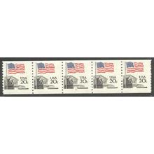 1895a 20c U.S. Flag Fine MNH SG PNC 12/5 V0156