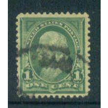 Used 279 1c Benjamin Franklin Fine M04343