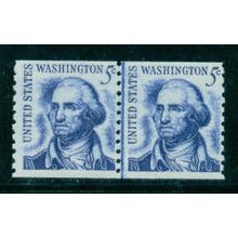 1304 5c George Washington Just Clears MNH CLP W0046