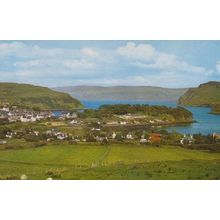 Portree From The Golf Course 1970s Postcard